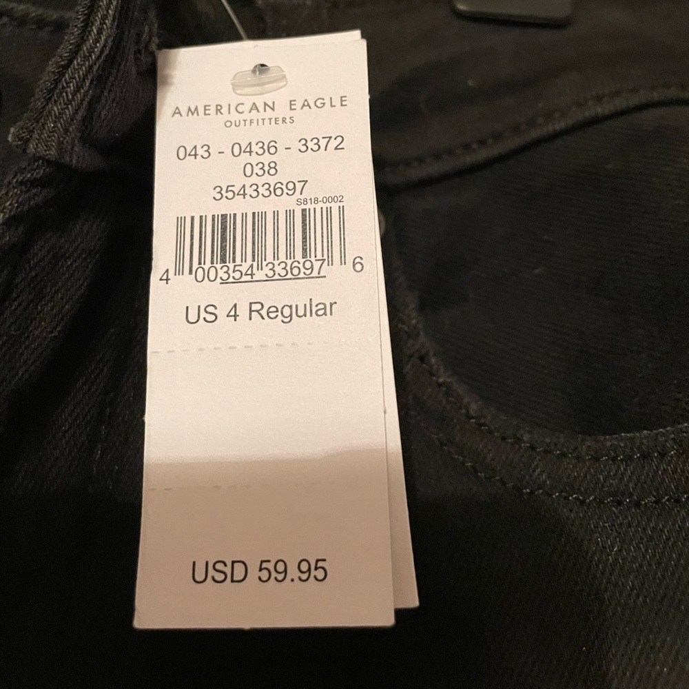 Black Ripped Mom Jeans - Picture 2 of 5